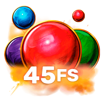 45 фриспинов к пятому пополнению в Super Marble